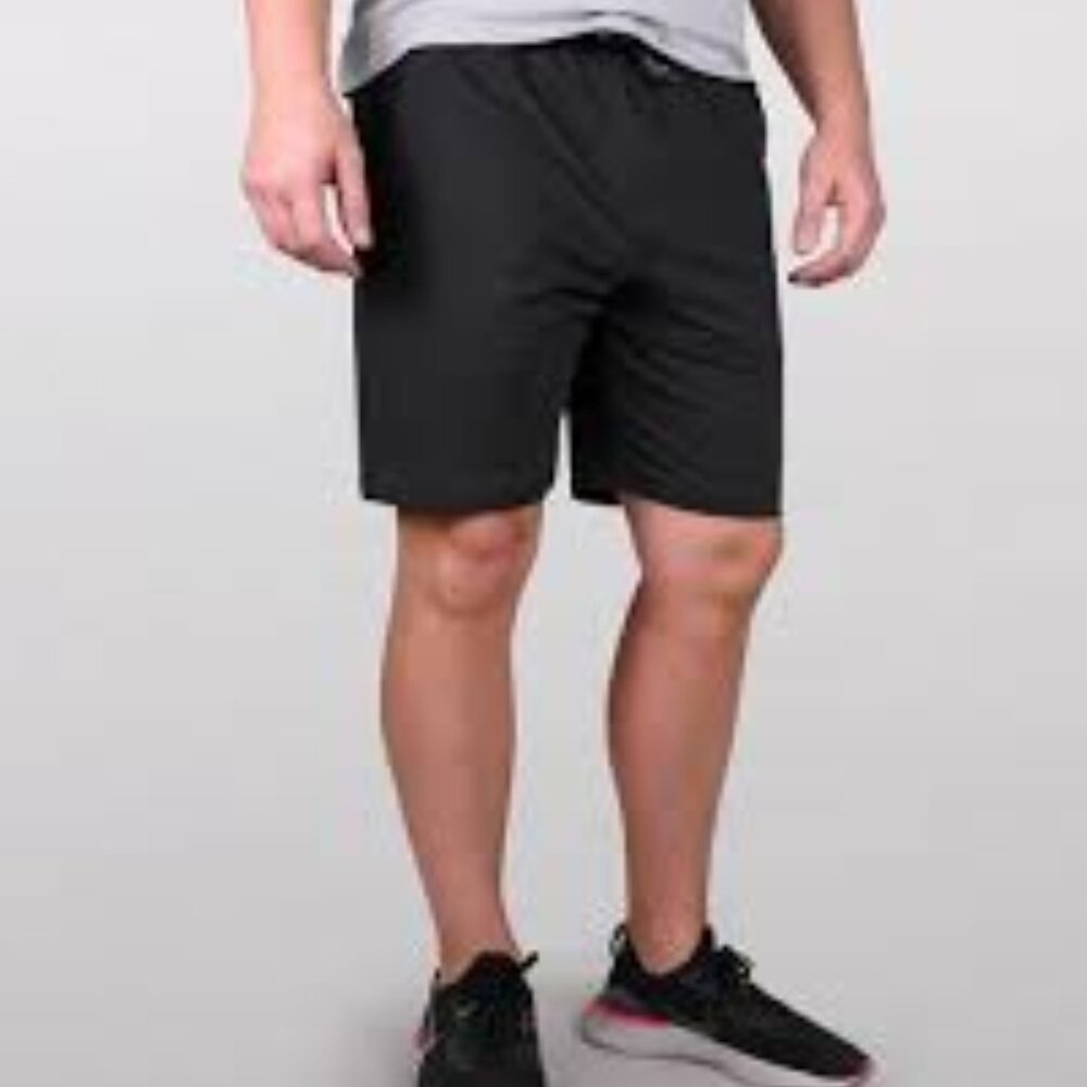 Game Time Active Rapid Dry Tech Black Shorts - Med 32-35 waist NWT
